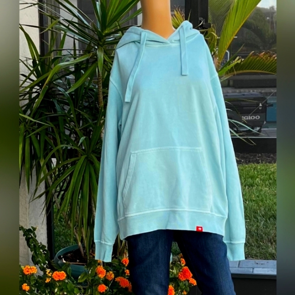 SPORTIQE French Terry Hoodies in Teal Size Medium ‎ New Without Tags